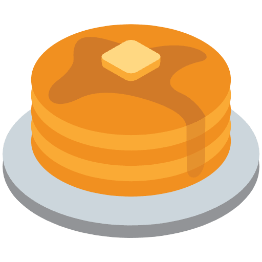 Pancakes Emoji from Twemoji Emoji Set