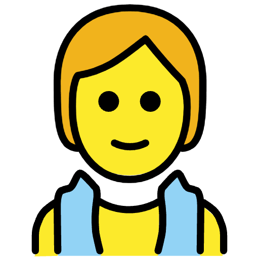 Person In Steamy Room Emoji from OpenMoji Set