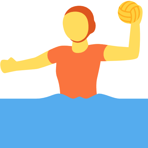 Person Playing Water Polo Emoji from Twemoji Emoji Set