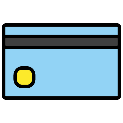 Credit Card Emoji from OpenMoji Set