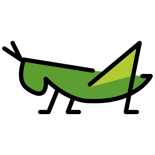 Cricket Emoji from OpenMoji Set