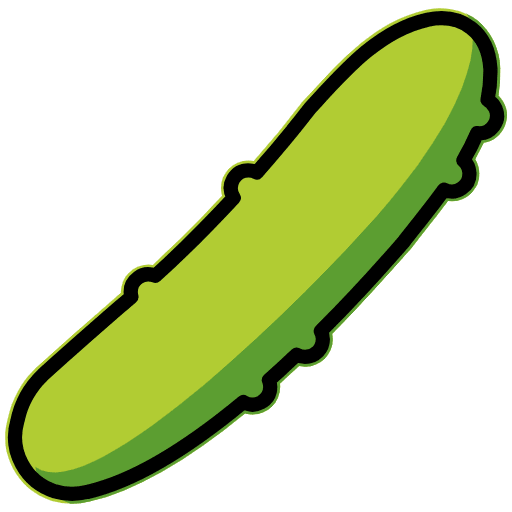 Cucumber Emoji from OpenMoji Emoji Set