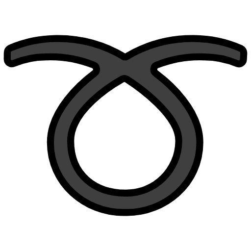 Curly Loop Emoji from OpenMoji Emoji Set