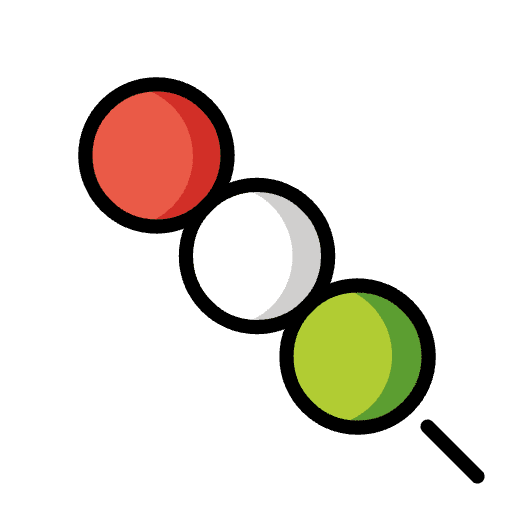 Dango Element from OpenMoji Emoji Set
