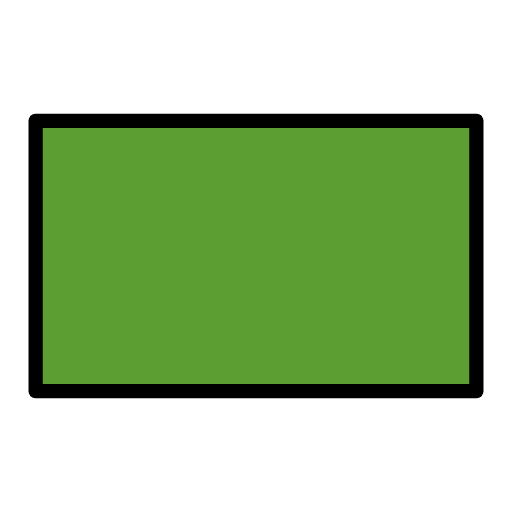 Deep Green Flag Emoji from OpenMoji Emoji Set