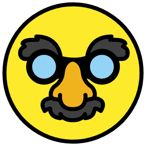 Disguised Face Emoji from OpenMoji Set