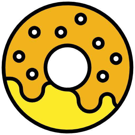 Doughnut Element from OpenMoji Emoji Set