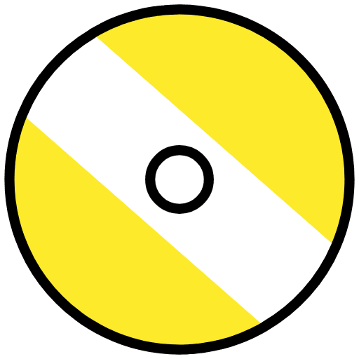 Dvd Emoji from OpenMoji Emoji Set