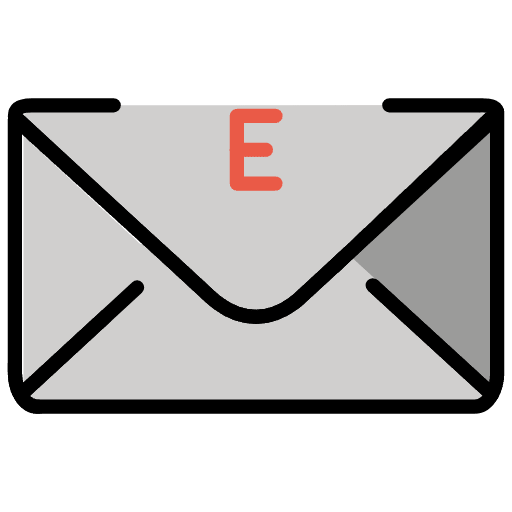 E Mail Emoji from OpenMoji Emoji Set