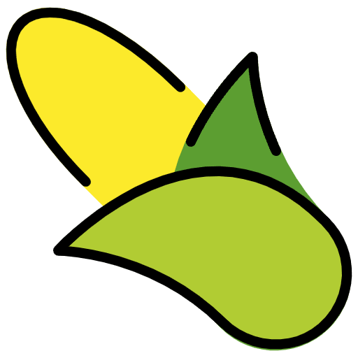 Ear Of Corn Element from OpenMoji Emoji Set