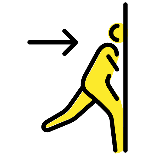 Emergency Exit Emoji from OpenMoji Set