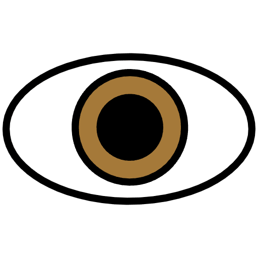 Eye Emoji from OpenMoji Emoji Set