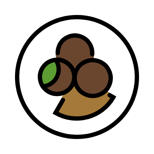 Falafel Emoji from OpenMoji Emoji Set
