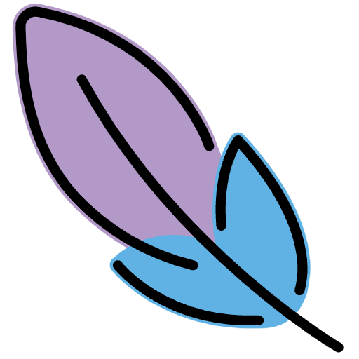 Feather Element from OpenMoji Emoji Set