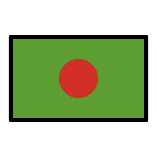 Flag Bangladesh Element from OpenMoji Emoji Set