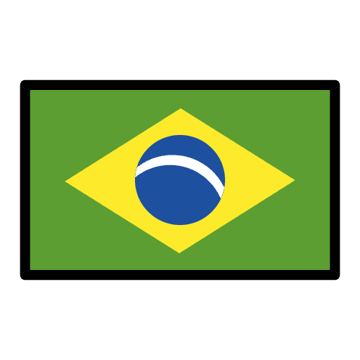 Flag Brazil Element from OpenMoji Emoji Set