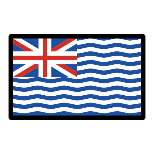 Flag British Indian Ocean Territory Element from OpenMoji Emoji Set