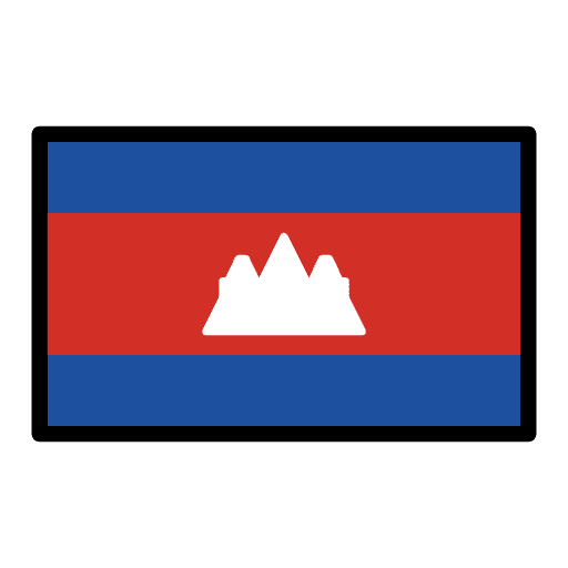 Flag Cambodia Element from OpenMoji Emoji Set