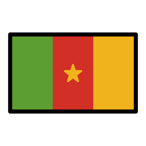 Flag Cameroon Emoji from OpenMoji Emoji Set