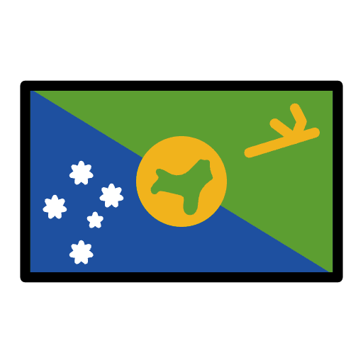 Flag Christmas Island Emoji from OpenMoji Emoji Set