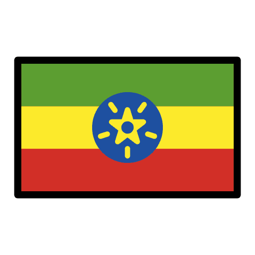 Flag Ethiopia Element from OpenMoji Emoji Set