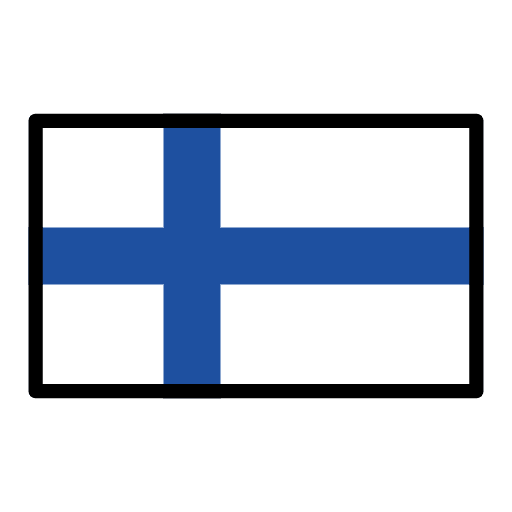 Flag Finland Element from OpenMoji Emoji Set