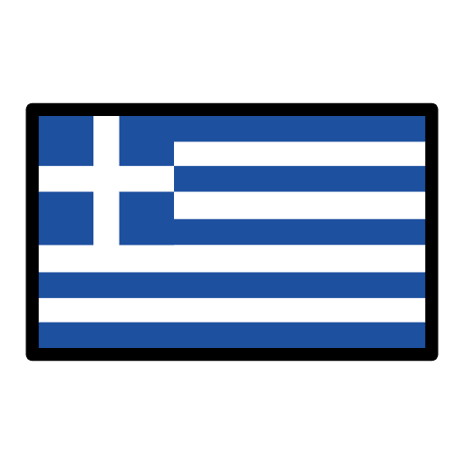 Flag Greece Element from OpenMoji Emoji Set