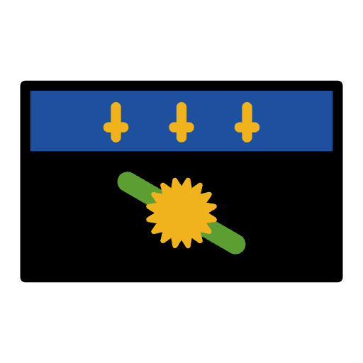 Flag Guadeloupe Emoji from OpenMoji Set