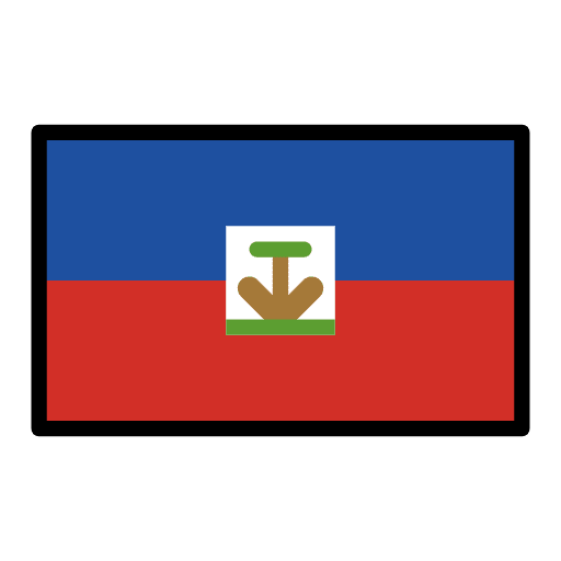 Flag Haiti Element from OpenMoji Emoji Set