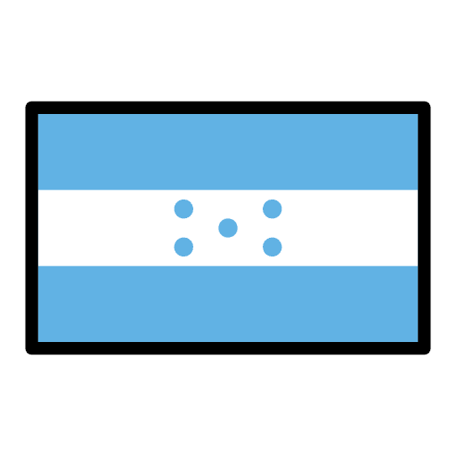 Flag Honduras Emoji from OpenMoji Emoji Set
