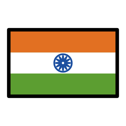 Flag India Emoji from OpenMoji Set