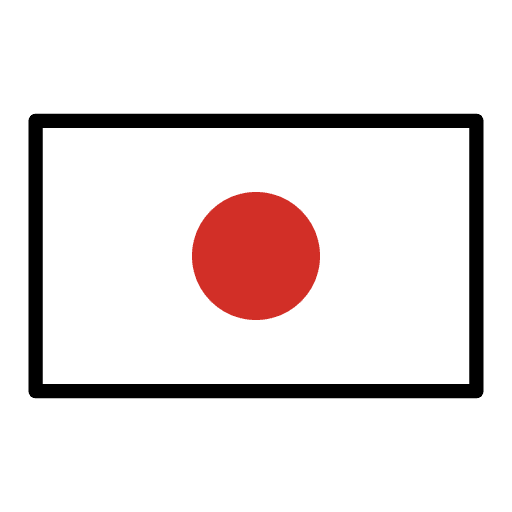 Flag Japan Element from OpenMoji Emoji Set
