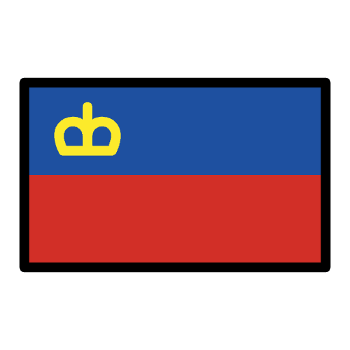 Flag Liechtenstein Element from OpenMoji Emoji Set