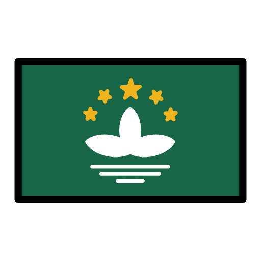 Flag Macao Sar China Emoji from OpenMoji Set