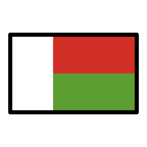Flag Madagascar Emoji from OpenMoji Set