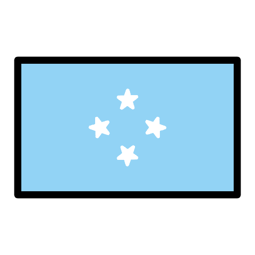 Flag Micronesia Element from OpenMoji Emoji Set