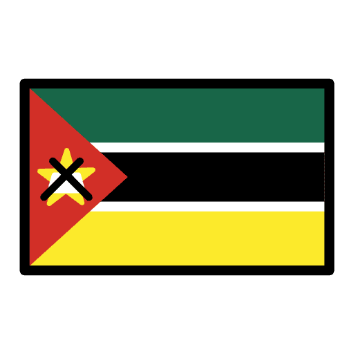 Flag Mozambique Element from OpenMoji Emoji Set