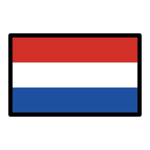 Flag Netherlands Emoji from OpenMoji Set