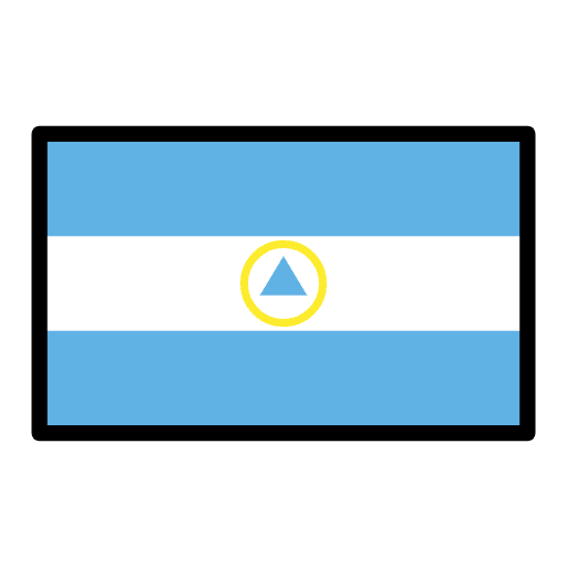 Flag Nicaragua Emoji from OpenMoji Set