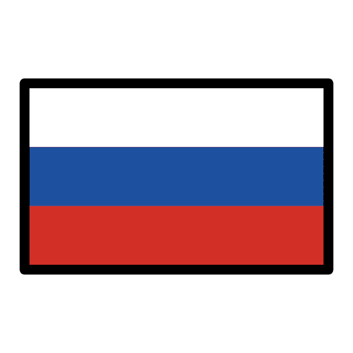 Flag Russia Emoji from OpenMoji Emoji Set