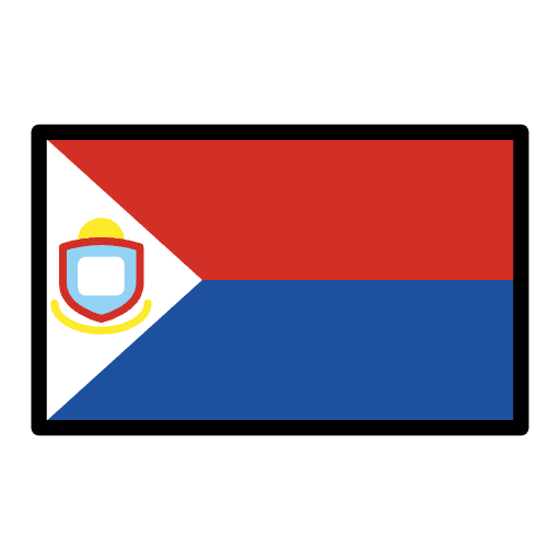 Flag Sint Maarten Emoji from OpenMoji Emoji Set