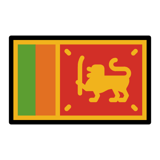 Flag Sri Lanka Emoji from OpenMoji Emoji Set
