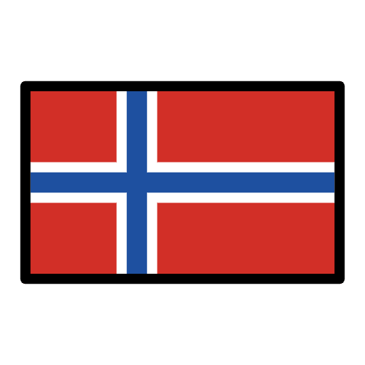 Flag Svalbard & Jan Mayen Emoji from OpenMoji Set