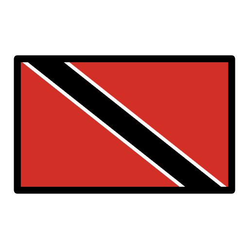 Flag Trinidad & Tobago Emoji from OpenMoji Set