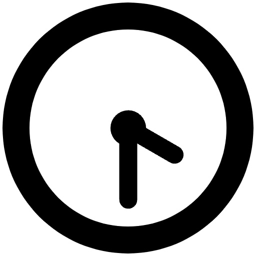 Four Thirty High Contrast Emoji from Fluent Emoji High Contrast Set