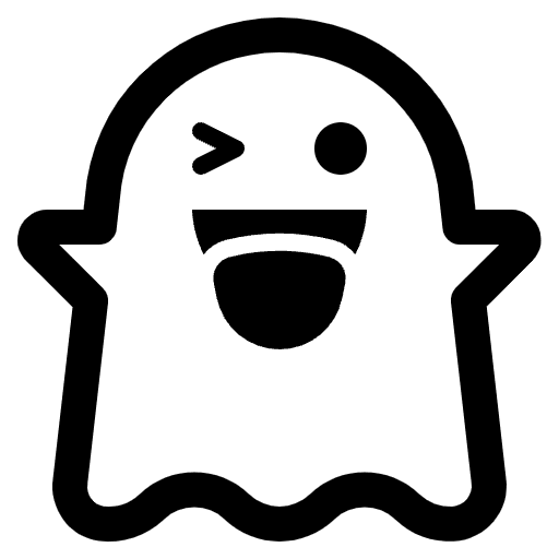 Ghost High Contrast Element from Fluent Emoji High Contrast Set