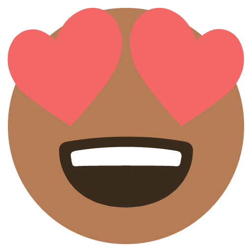 Hearteyesemoji Emoji from EmojiTwo Colors Set