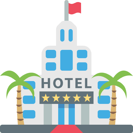 Hotel Element from EmojiTwo Colors Set