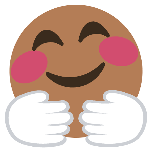 Hugging Face Emoji Emoji from EmojiTwo Colors Set