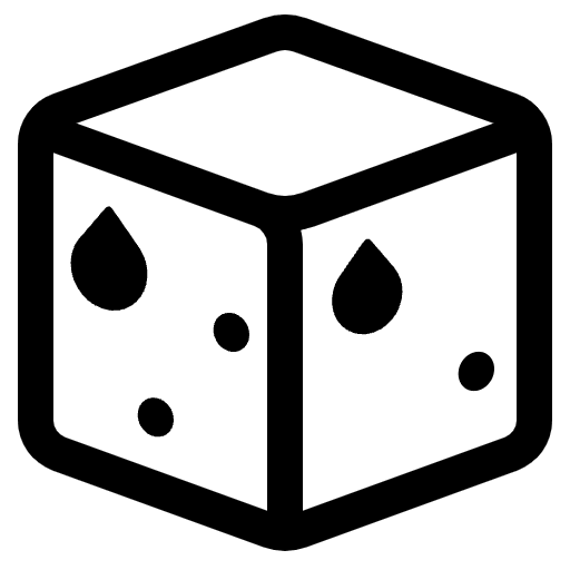 Ice High Contrast Element from Fluent Emoji High Contrast Set